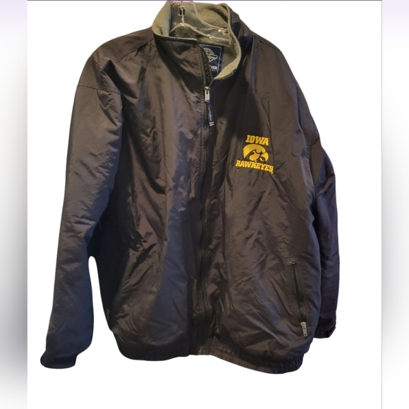 Charles River Apparel Other - Vintage Iowa Hawkeyes Nylon Charles River Zip-Up Jacket Size XXL
